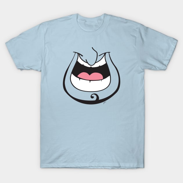 Genie Smile (for face mask) T-Shirt by CKline